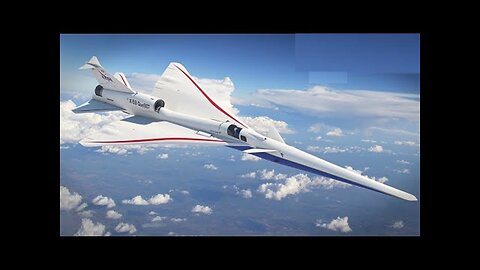 World Fastest Air Craft Exclusive look at NASA's low-boom supersonic plane