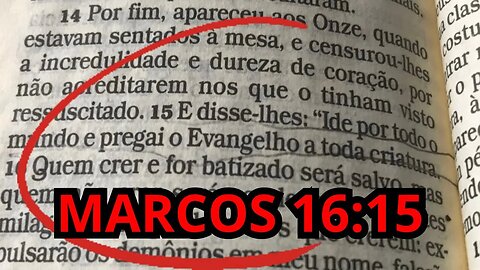 Desvendando mistérios de Marcos 16:15