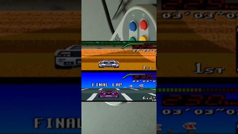 #shorts Top Gear [SNES] Final Lap