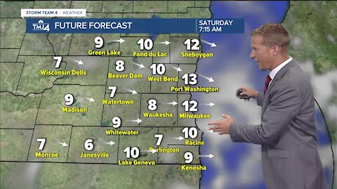 Warm weather on the way for the weekend