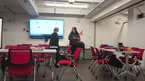 The Karaoke and Game Night at the @PeoplesForumNYC hosted NY Muslim Organizing Collective @RanaForNY