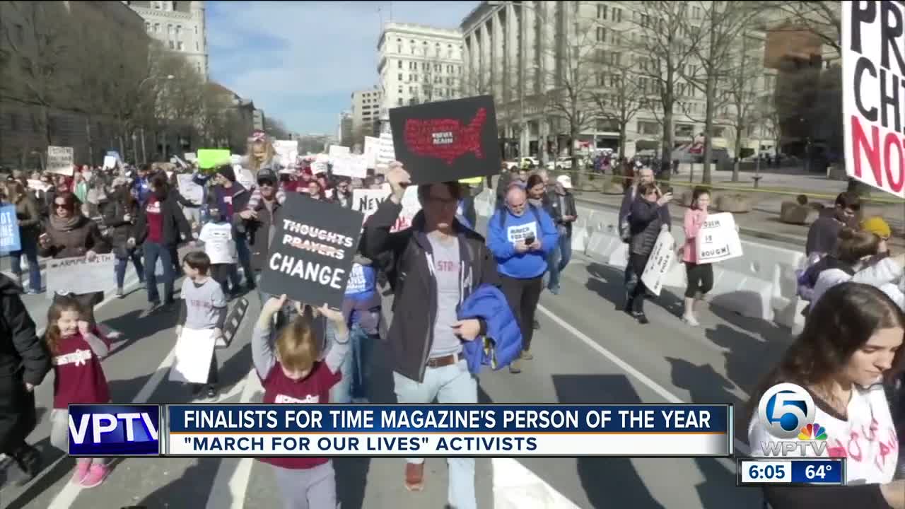 March For Our Lives activists on shortlist for TIME's 2018 Person of the Year