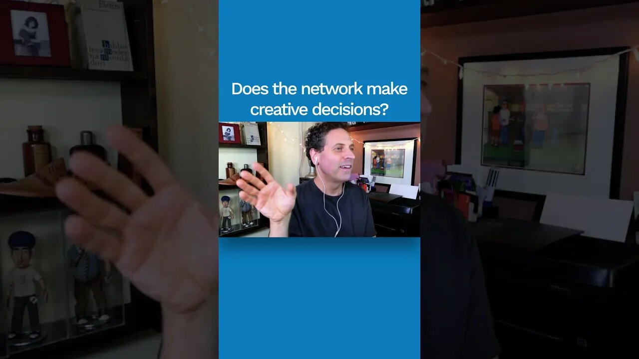 Does The Network Decide What Shows You Tell? - Screenwriting Tips from Michael Jamin #shorts