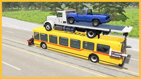 TruckFails | Transport Trucks Fails #18 | BeamNG.Drive |TrucksFails