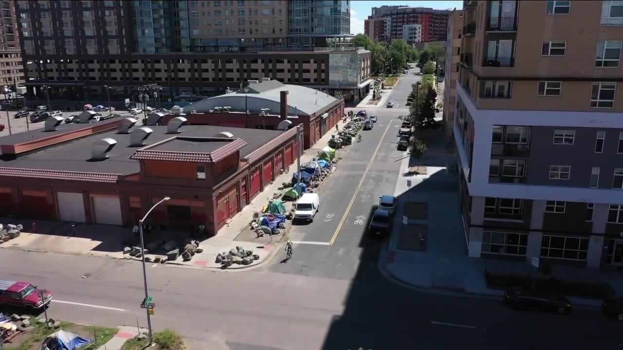 Revenue losses mount for downtown Denver businesses surrounded by encampments