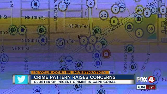 Crime Clusters: Is crime creeping up in your neighborhood?