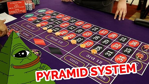 UNIQUE SYSTEM?! - "Pyramid" Roulette System Review