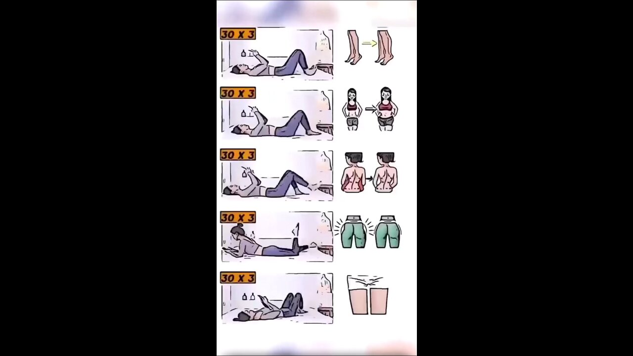 Workout to help core , legs, waist