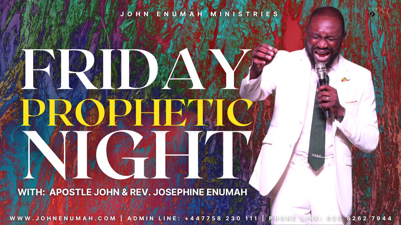 FRIDAY PROPHETIC NIGHT | LIVE In London