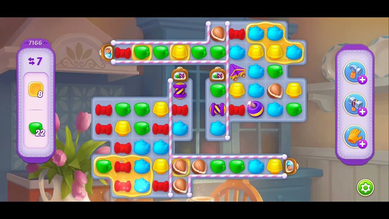 Playrix Homescapes Gameplay Walkthrough Level 7166