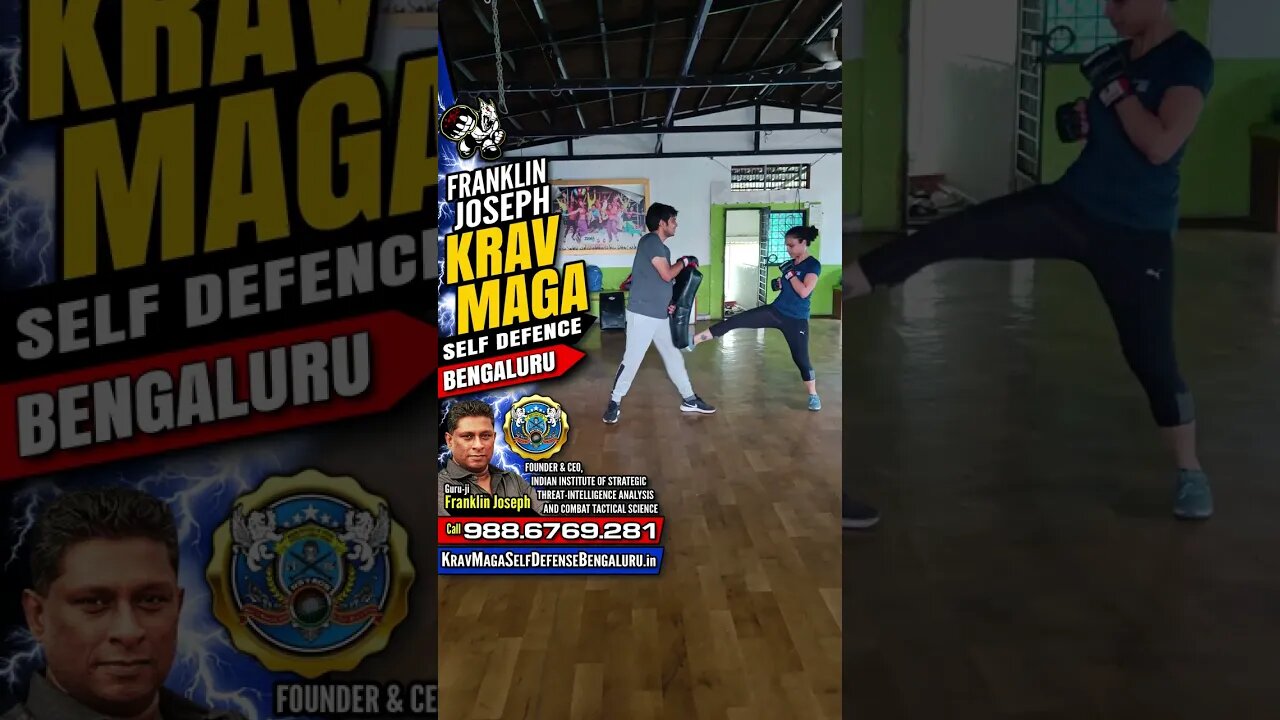 Franklin Joseph Krav Maga Self Defence 140 #Shorts #Bengaluru #FranklinJoseph #KravMaga #SelfDefense