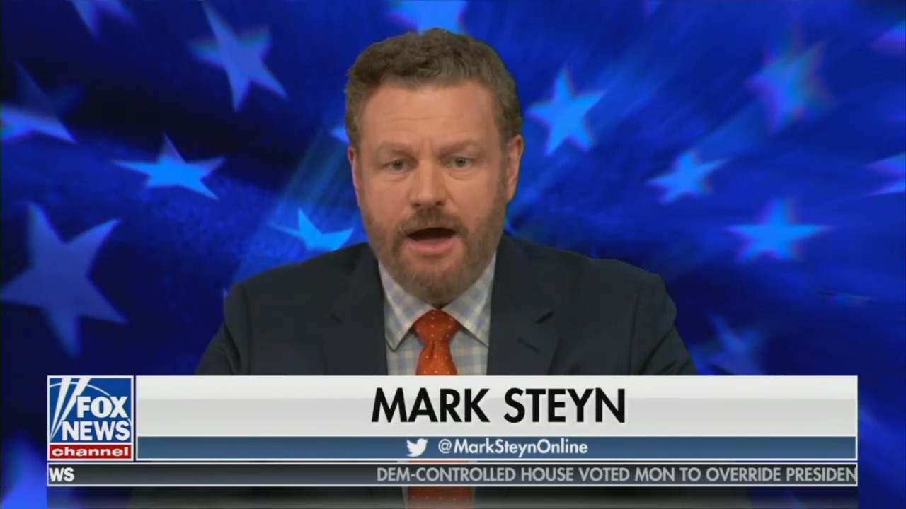 OUCH: Mark Steyn Has More Than a Few Things to Say About the Swamp