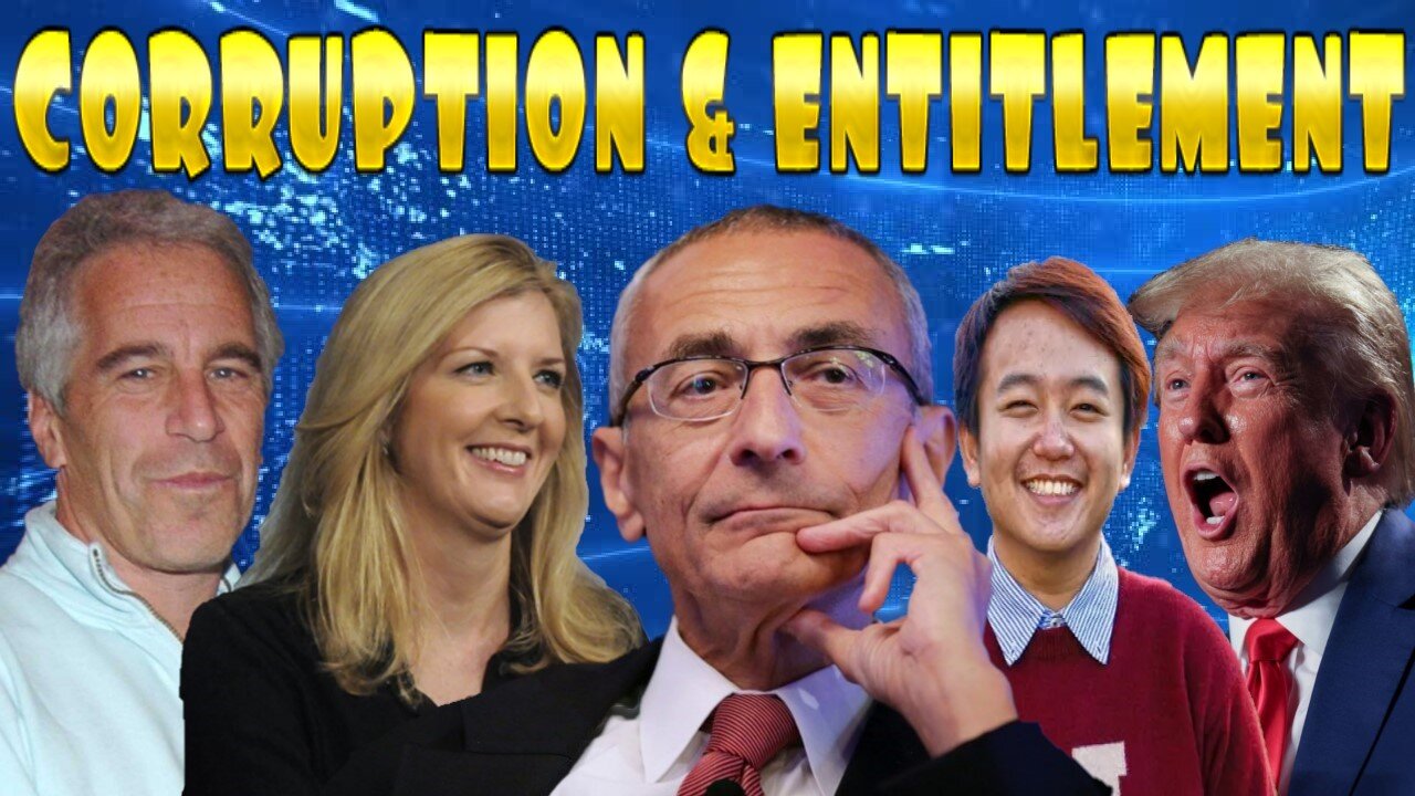 Corruption & Entitlement: Foodstamps at Harvard, Epstein's WH Connect, Podesta, and Trump Indictment