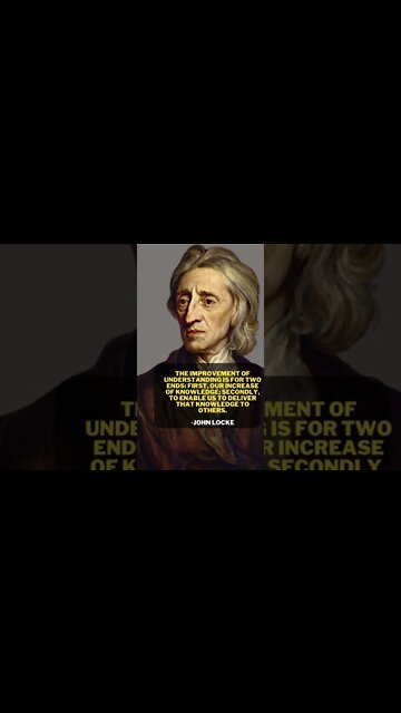 JOHN LOCKE QUOTES THAT WILL CHANGE YOUR LIFE. #shorts #quotes
