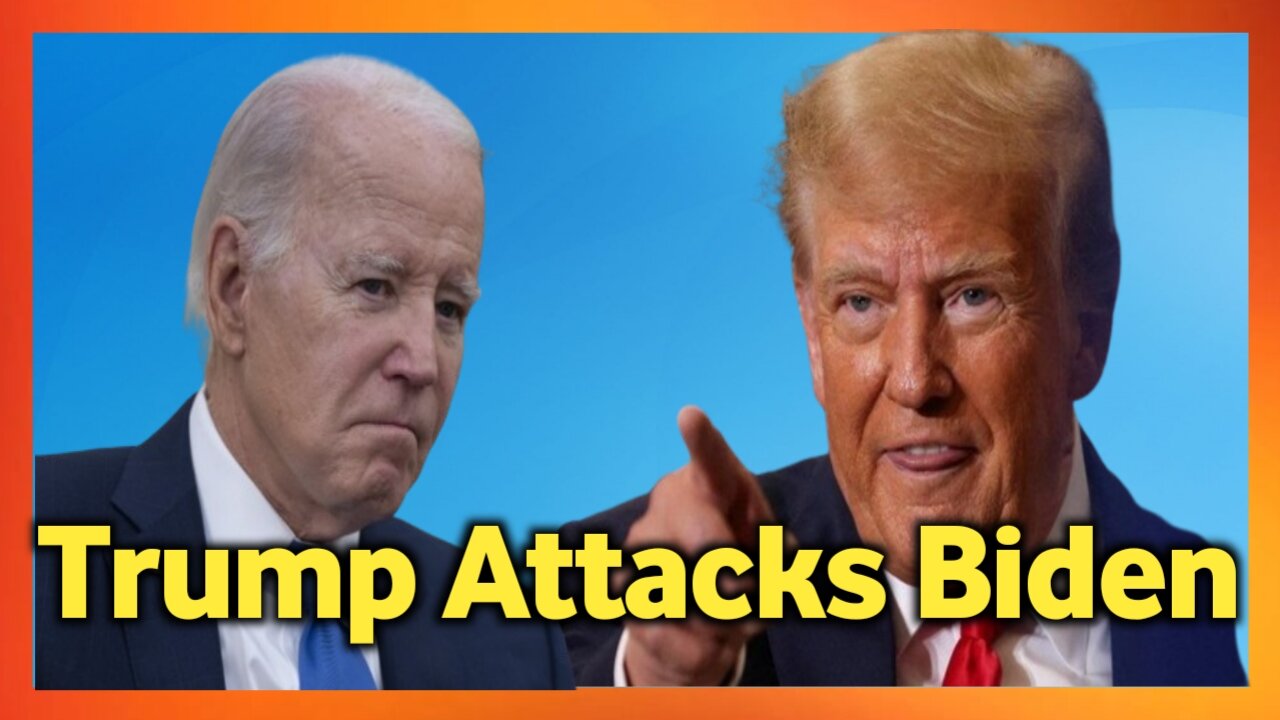 Trump Attacks Biden in Christmas Morning Messages, Trump Issues Remarks Addressing Biden