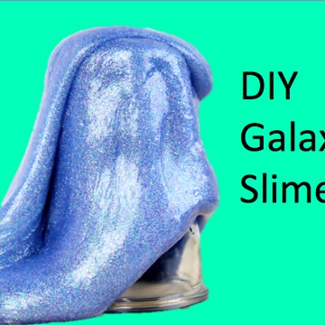 DIY Galaxy slime