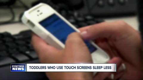 Study: children who use touchscreens sleep less
