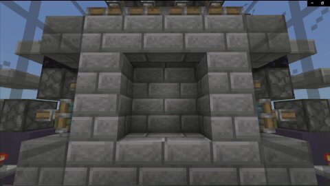 4x4 Minecraft Piston Door Tutorial