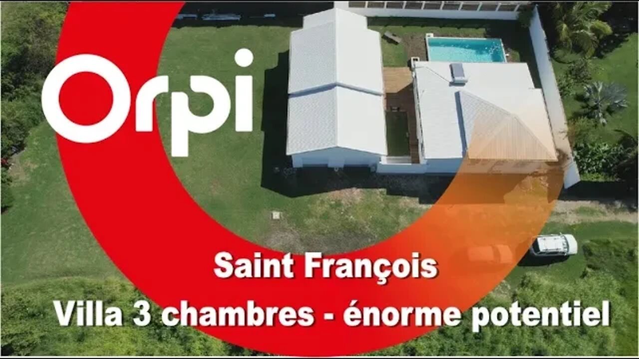 Orpi Saint François villa 3 chambres, énorme potentiel