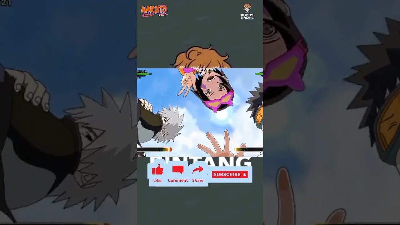 Pertarungan Rin vs Raikage 3 #shorts #naruto #pertarungan