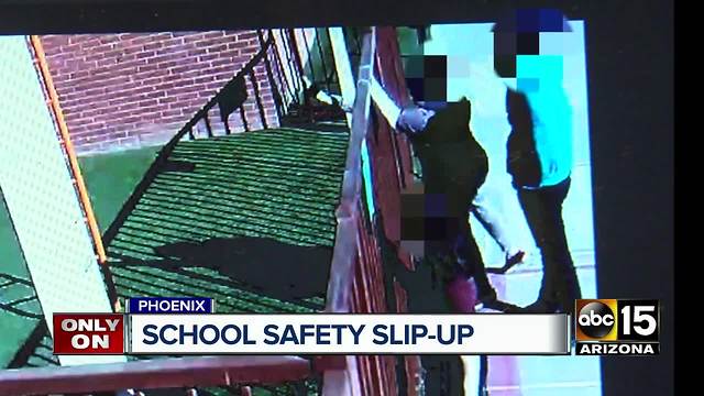 Woman upset with safety measures at Phoenix school