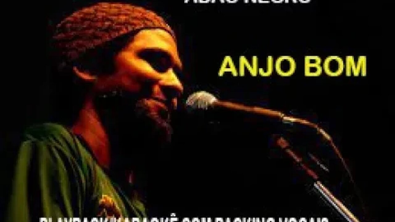 Playback/Karaokê Reggae - Anjo Bom - Adão Negro com Backing Vocal por RRP