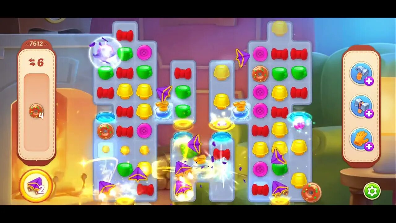 Playrix Homescapes Gameplay Walkthrough Level 7612