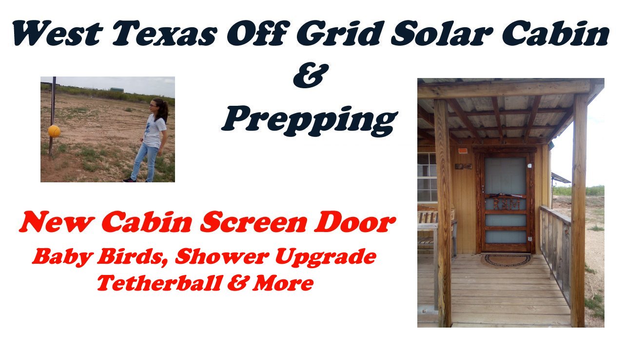 New Screen Door For The Off Grid Bug Out Cabin