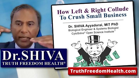 Dr.SHIVA: How Left & Right Collude to Crush Small Businesses