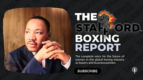 Dr. King Boxing For Freedom 👨🏾 ⚖️️➕👐 🔑 | The Stafford Boxing Report