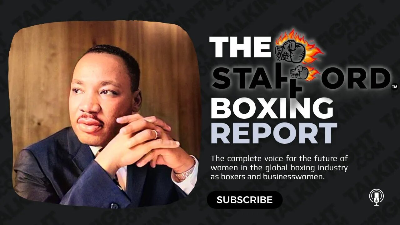 Dr. King Boxing For Freedom 👨🏾 ⚖️️➕👐 🔑 | The Stafford Boxing Report