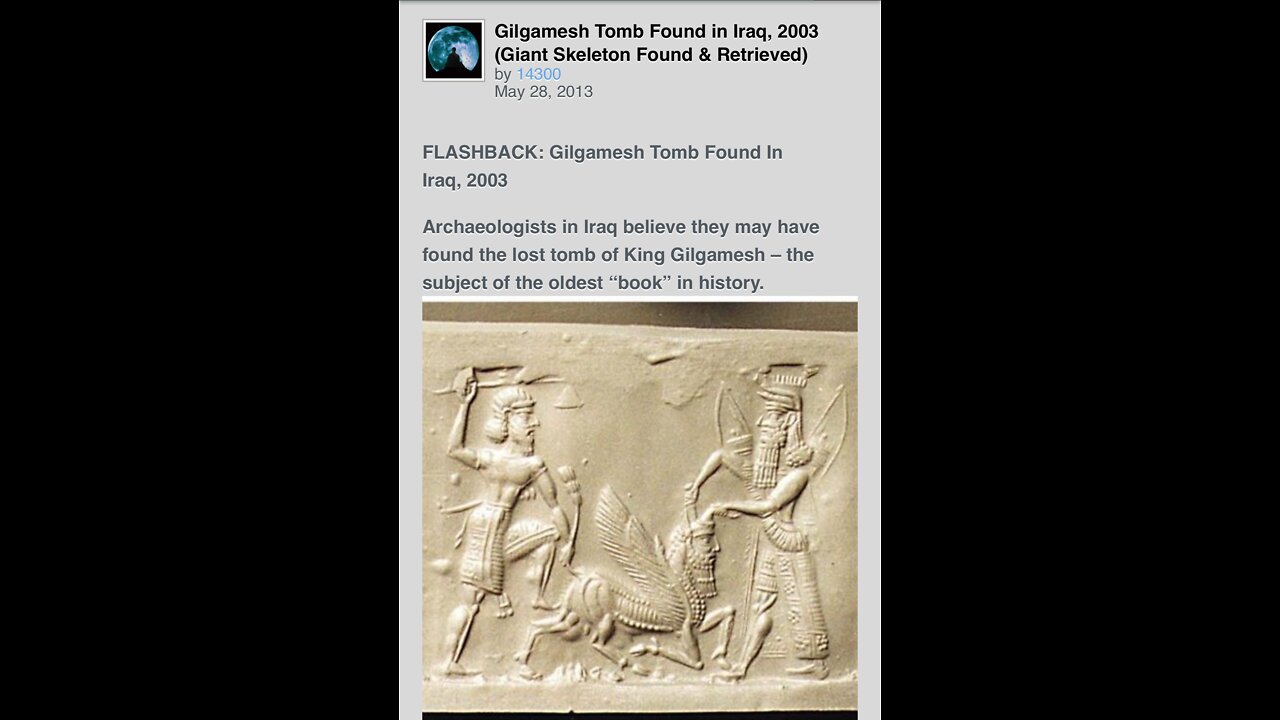 GILGAMESH arise. The leaked videos