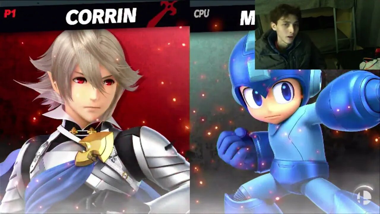 Corrin VS Mega Man On The Hardest Difficulty In A Super Smash Bros Ultimate Match With Commentary