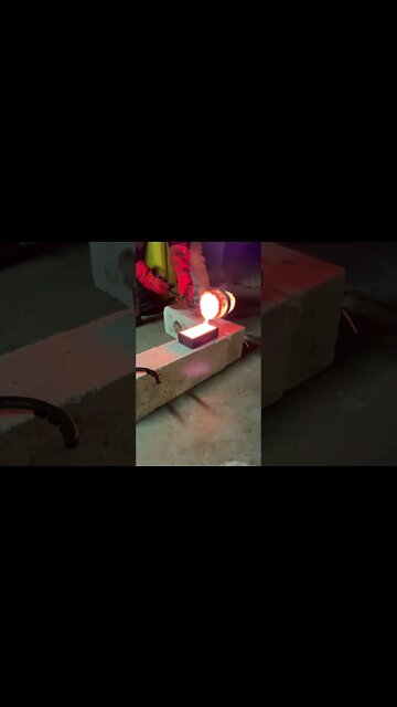 🔥🤯Amazing Metal Casting🔥 #copper #metalcasting