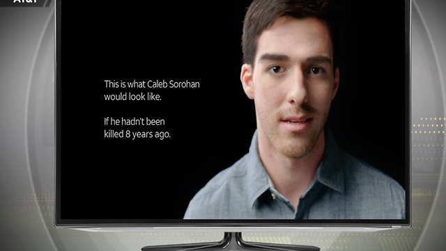 Ad shows what distracted driving victims would look like today