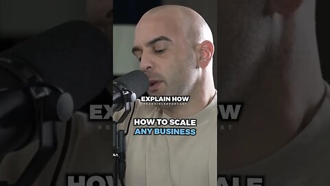How you can SCALE any business ..