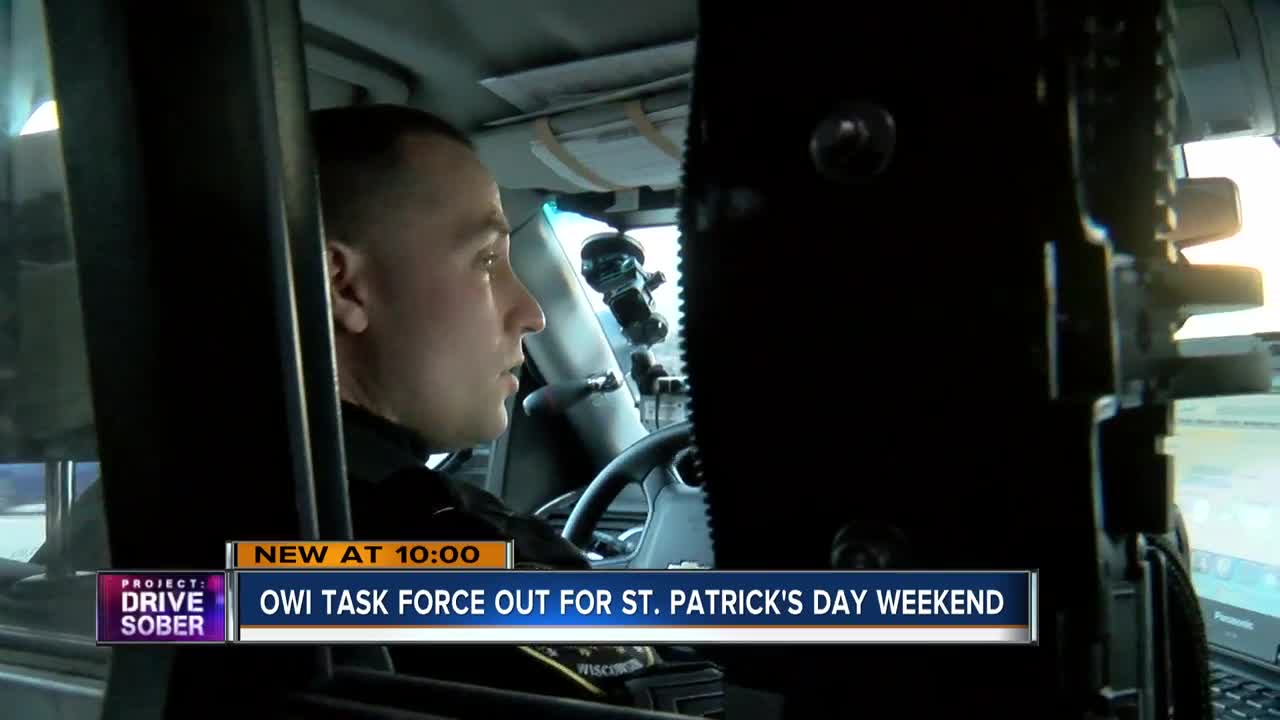 OWI task force deploys for St. Paddy's Day Weekend