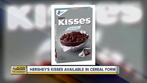 Hershey's Kisses available in cereal form