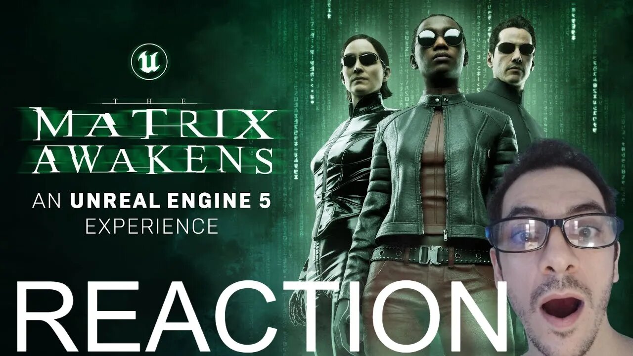 The Matrix Awakens PS5 Gameplay DEMO REACTION #reaction #reactions