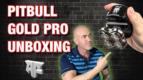 PITBULL GOLD 🥇 SKULL SHAVER 🧔‍♀️ 👉 🧑‍🦲 UNBOXING