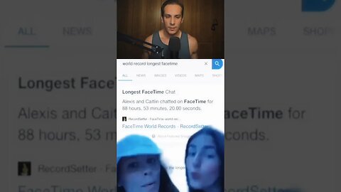 Longest FaceTime world record! 😳