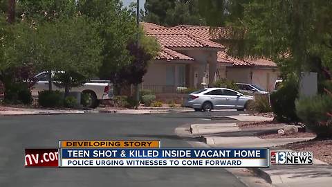 Henderson police looking for witnesses in teen's murder