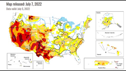 Pray For Rain! The Majority Of The US is Now In Some Level Of Drought