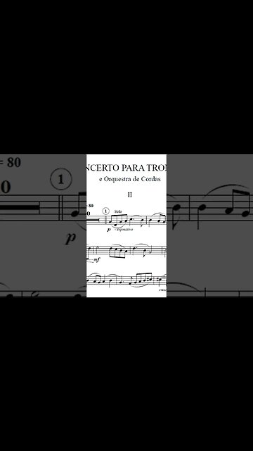 Concerto para Trompete de Alfredo Dias 2o. Movimento - por Heinz Karl Schwebel