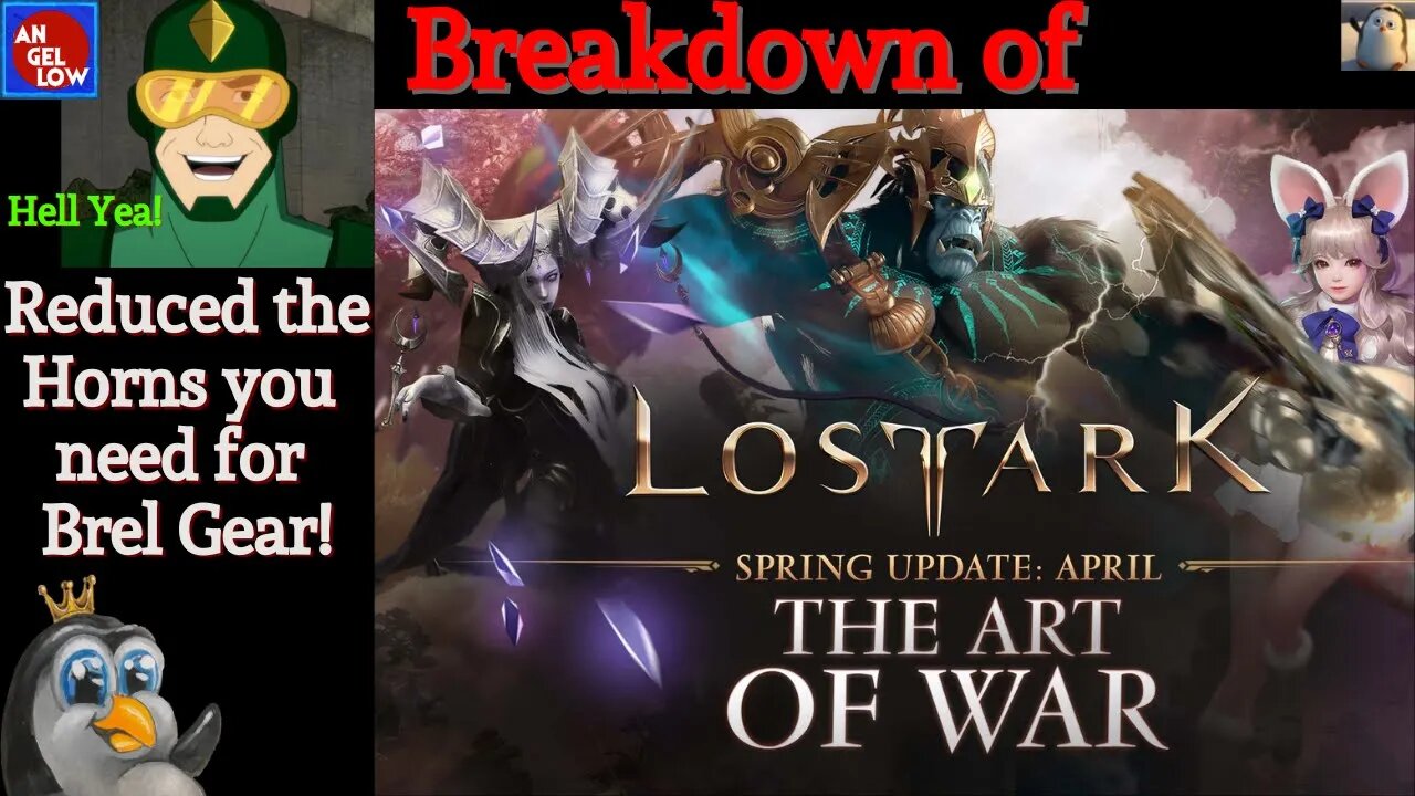 Breakdown of Lost Ark Spring Update April The Art of War! Reduced Brel Mats Needed! Honing Buffs!