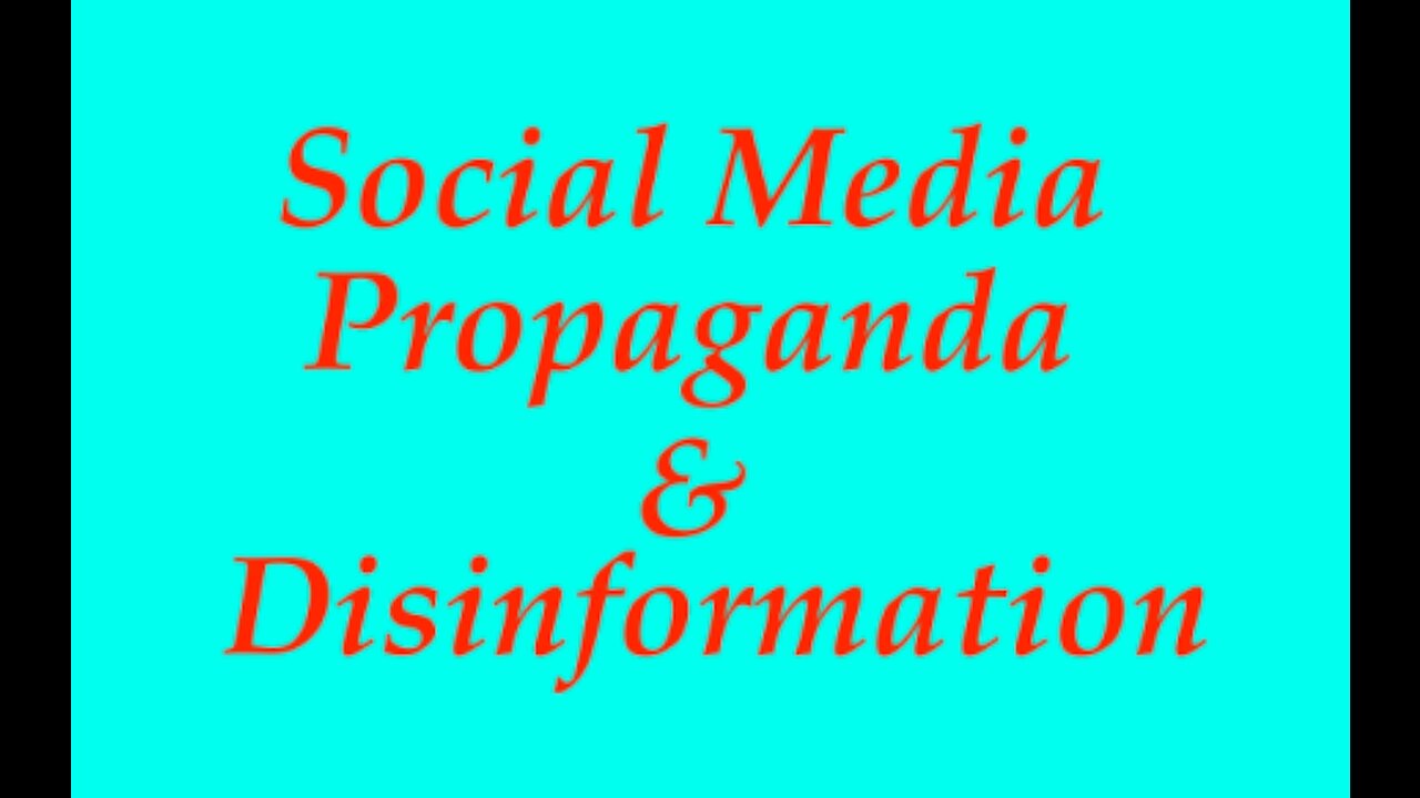 The Jesuit Vatican Shadow Empire 14 - Jesuit Propaganda & Disinformation On Social Media Platforms