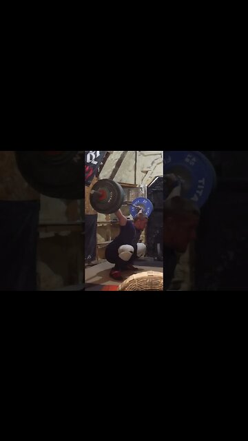 110 kg / 242 lb - Hang Snatch - Weightlifting Training