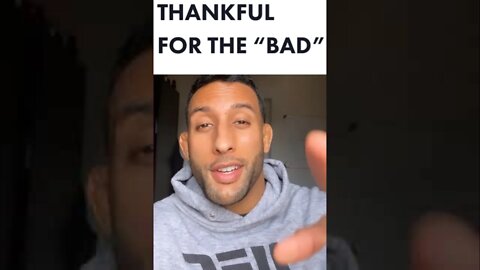 THANKFUL FOR THE BAD CAUSE IN THE END “IT’S ALL GOOD” 👌🏽 #thankful | Finding Solace in Combat