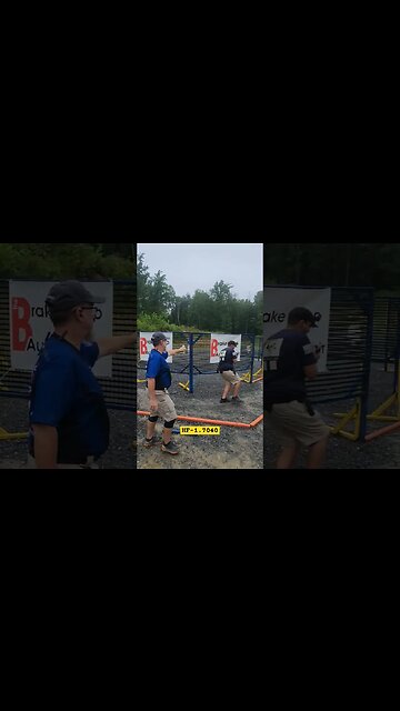 Stage 07 🚄🦿🦾🐐Area 8 #uspsa Match Ontelaunee Dan #limited #unloadshowclear #shorts