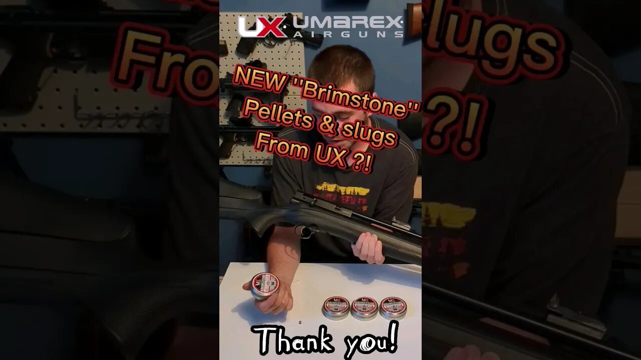 I got the new Brimstone pellets & Slugs from Umarex [Mail call from ‎@UmarexAir ]